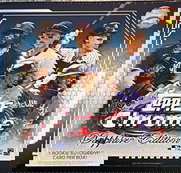 2021 Topps Chrome Sapphire Edition Box bowman