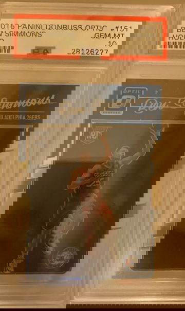 2016 Optic Holo Ben Simmons Holo PSA 10