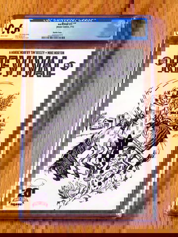 REVIVAL #1 SKETCH VARIANT CGC 9.6 NM+ Craig Thompson SDCC 2012 ltd 500 SyFy show