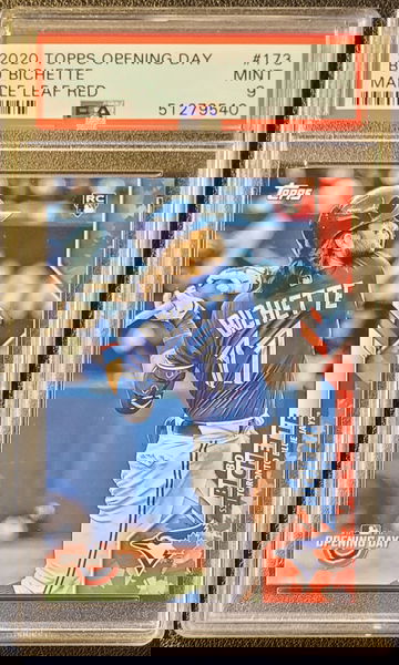 2020 Topps Bo Bichette PSA 9 RC