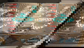 (x2) 1997 Topps Finest Series 2 Baseball Hobby Box Lot - Factory Sealed