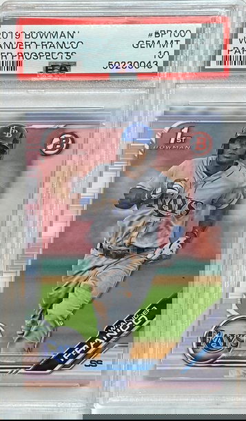 2019 Bowman 1st Wander Franco PSA 10