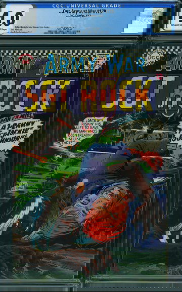 OUR ARMY AT WAR #179, CGC 4.0 VG