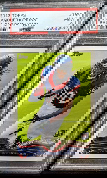 5x 2013 Topps #155 DeAndre Hopkins RC PSA 9 Mint Cardinals