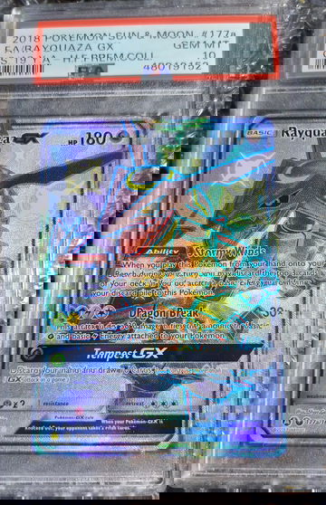 Rayquaza Hidden Fates Premium Collection Promo #177a PSA 10 Gem Mint