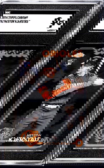 2024 Topps Chrome #142 Heston Kjerstad SGC 9