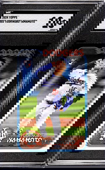2024 Topps #553 Yoshinobu Yamamoto SGC 10