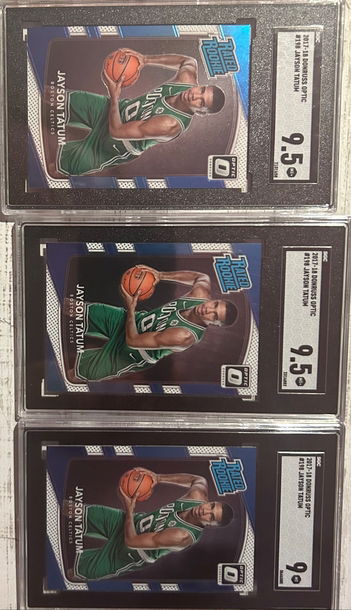 2017-18 Donruss Optic #198 Jayson Tatum