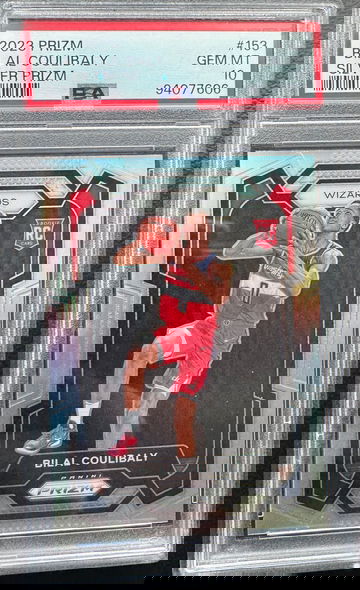 2023 Prizm Silver Rookie Bilal Coulibaly PSA 10 GEM MT MINT