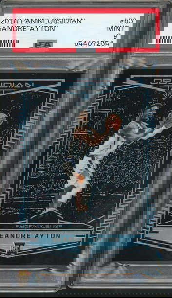 2018 Obsidian DeAndre Ayton PSA 9 