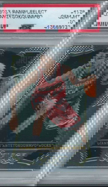 2013 Panini Select Giannis Antetokounmpo #178 RC PSA 10