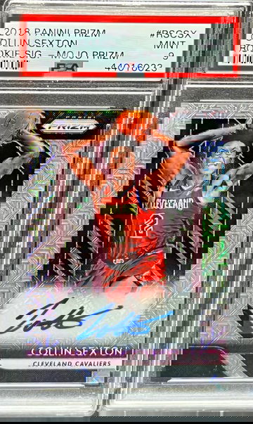 2018 Panini Prizm Collin Sexton Rookie Signatures Mojo!! SSP! #/25! PSA 9