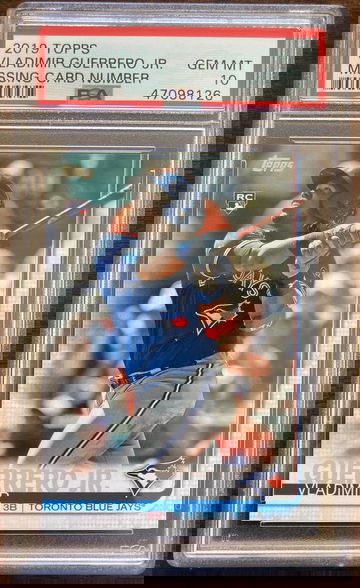 2019 Topps Vladimir Guerrero Jr NNO RC PSA 10