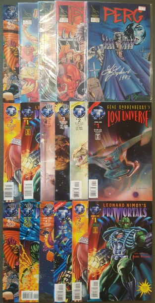LIGHTNING & TEKNO COMICS LOT (1993-1995)