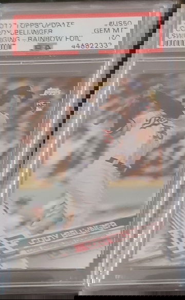 2017 Topps Update Rainbow Foil Cody Bellinger PSA 10