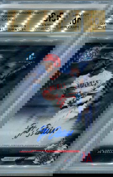 2017 Bowman Chrome Jo Adell BGS 9.5 auto 10