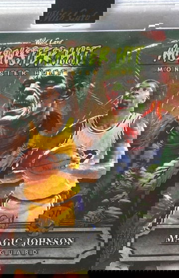 Magic Johnson 2025 Wild Card Haunted Hits Monster Hunt 1/1 Frankenstein 