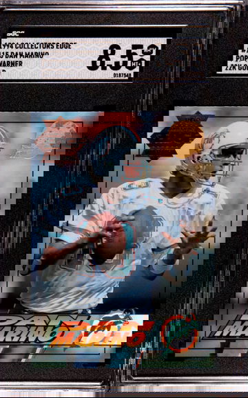 1994 Collector's Edge Pop Warner 22k Gold #115 Dan Marino SGC 8.5 NM-MT+