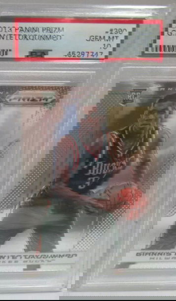 2013 Panini Prizm Giannis Antetokounmpo PSA 10 Gem-Mint