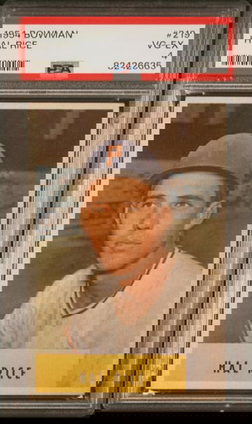 1954 Bowman Hal Rice #219 PSA 4 [BL-2.34]