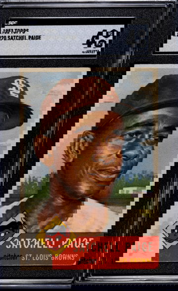 1953 Topps #220 Satchel Paige SGC 4 VG-EX Centered