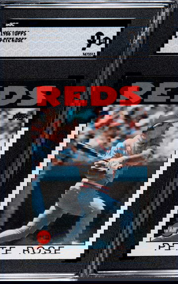 1986 TOPPS #1 PETE ROSE SGC 9 MINT