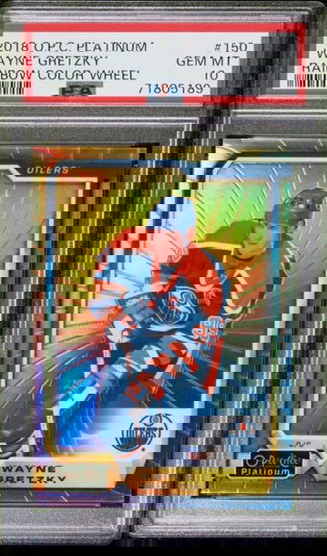 2018-19 OPC Platinum Rainbow Color Wheel #150 Wayne Gretzky PSA 10