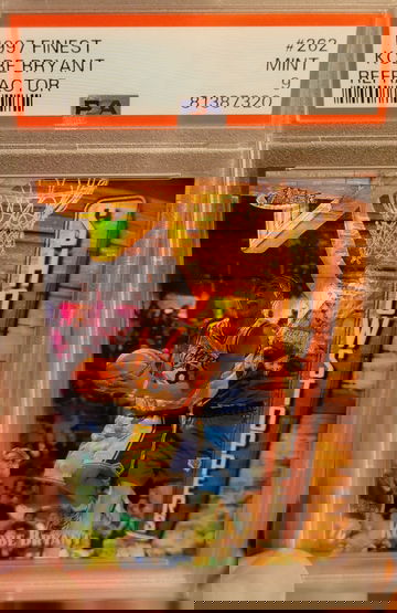 1997 Finest Refractor Kobe Bryant #262 PSA 9 