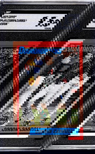 2025 Topps #T90-45 Corbin Carroll '90 Design SGC 9.5