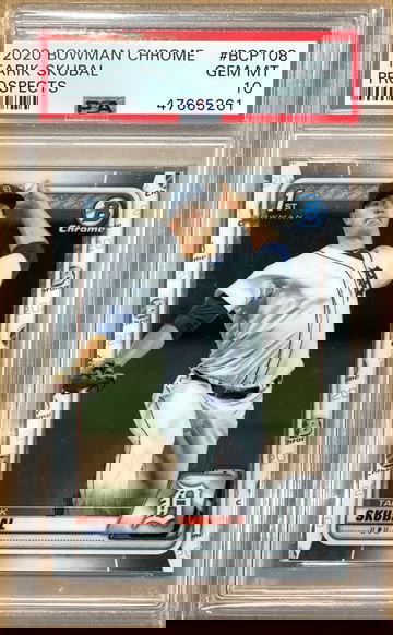 Tarik Skubal 2020 Bowman Chrome Prospects PSA10 Gem Mint