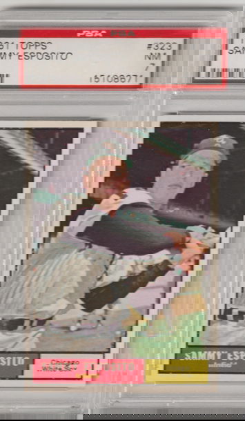 1961 Topps #323 Sammy Esposito PSA 7 (Near Mint)