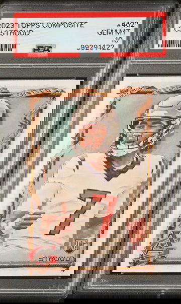 C.J. Stroud 2023 Topps Allen & Ginter NFL #402 Rookie Football Card PSA 10 Gem