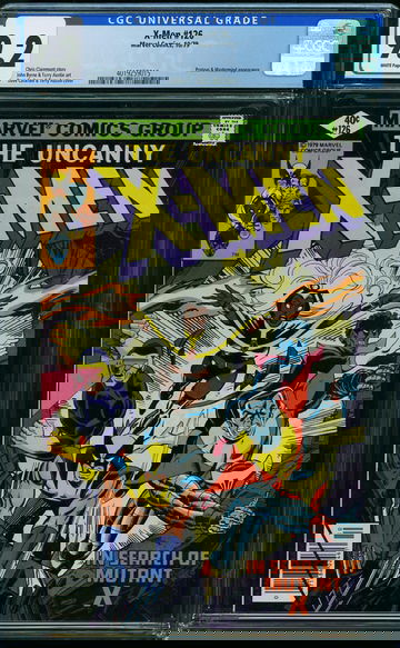 X-MEN #126, CGC 9.2 NM-