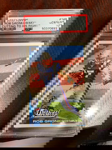 2010 Topps Rob Gronkowski PSA 10