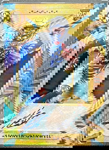 2021 Kenneth Gainwell Gold Standard RC Auto /49