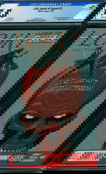 LOKI: AGENT OF ASGARD #7, CGC 9.8 NM/MT -- HIGHEST GRADED