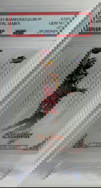 2014 Panini Excalibur LeBron James PSA 10