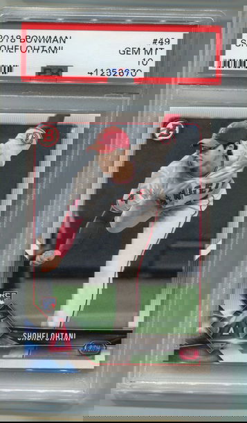 2018 Bowman Shohei Ohtani PSA 10