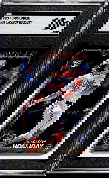 2024 Topps Update #US50 Jackson Holliday SGC 10
