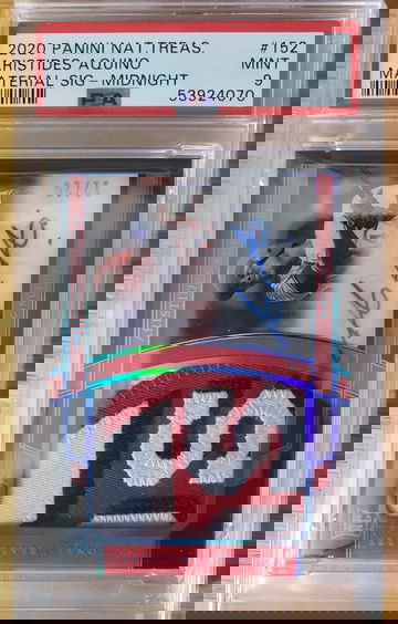 2020 National Treasures Baseball - Aristides Aquino RPA Midnight 12/25!