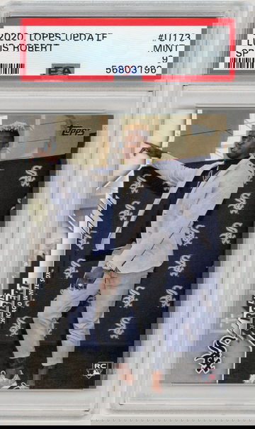 LUIS ROBERT 2020 Topps Update SP Suit Variation Rc #U173 PSA 9