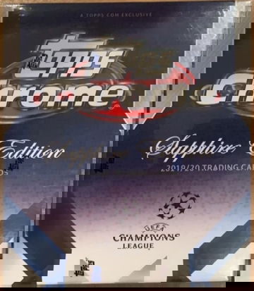 2020 Topps Chrome UEFA Champions League Sapphire Edition