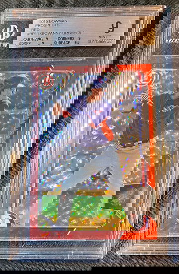 Giovanny Urshela red ice 1st #3/5 