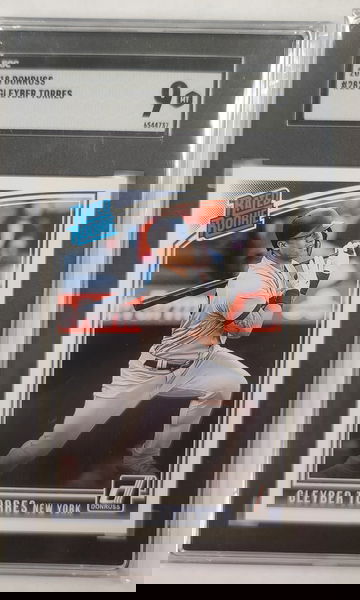 Gleyber Torres 2018 Donruss Wrapper Redemption SGC 9