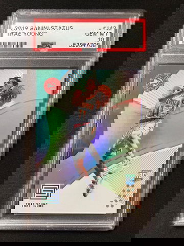 2018 Panini Status - Trae Young - Rookie PSA 10