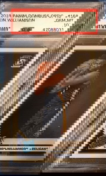 2019-20 Donruss Optic - ZION WILLIAMSON - Rated Rookie - PSA 10