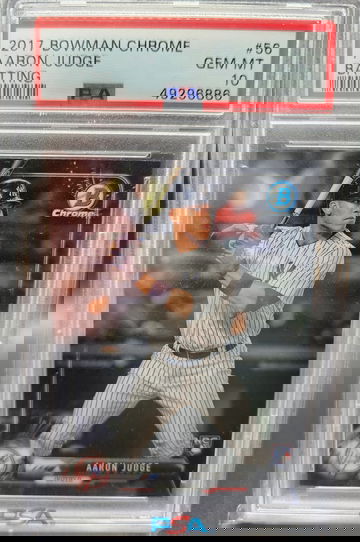 2017 Bowman Chrome Aaron Judge #56 ROOKIE NY YANKEES