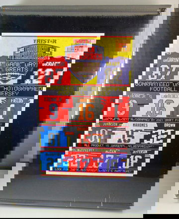 2021 TriStar Hidden Treasures Football Jersey 