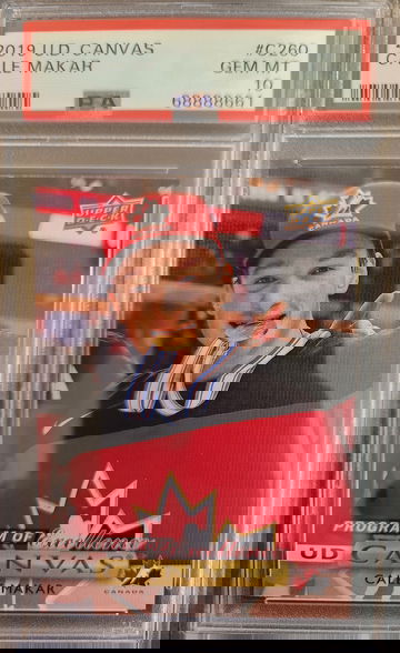 2019-20 Upper Deck Cale Makar Program of Excellence #C260 PSA 10