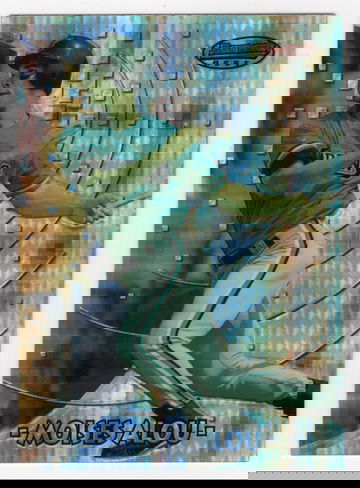 1997 BOWMAN'S BEST ATOMIC REFRACTOR MOISES ALOU # 13